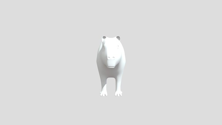 Cartoon Capybara