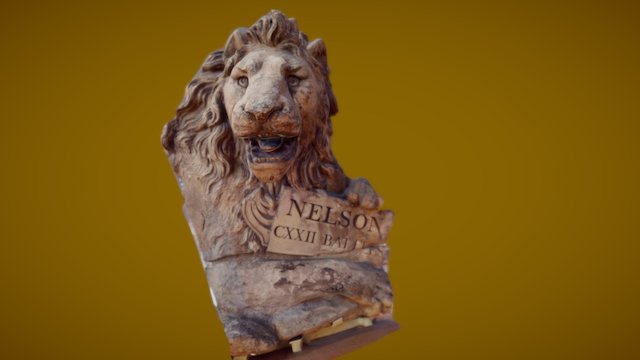 lion statue 3D Model