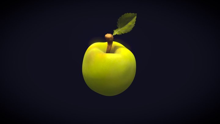 Apple 3D Model