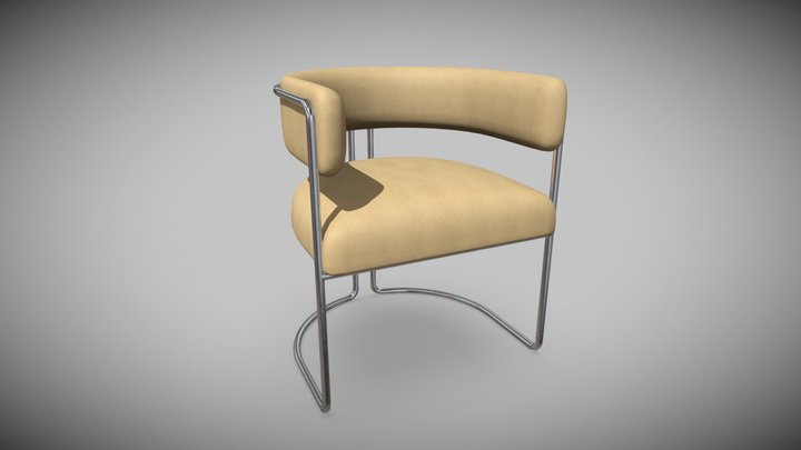 Malak Arm Chair 3D Model