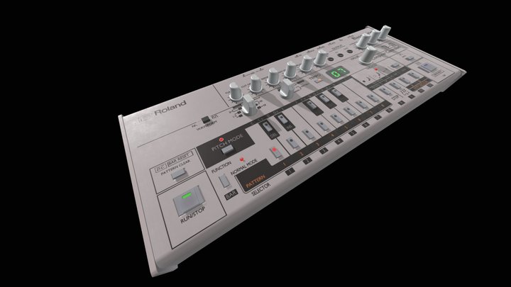 Roland TB - 03 3D Model