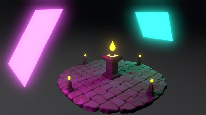 Test Scene 3D Model