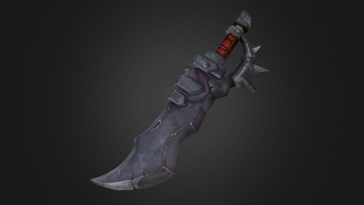 Stone knife 3D Model
