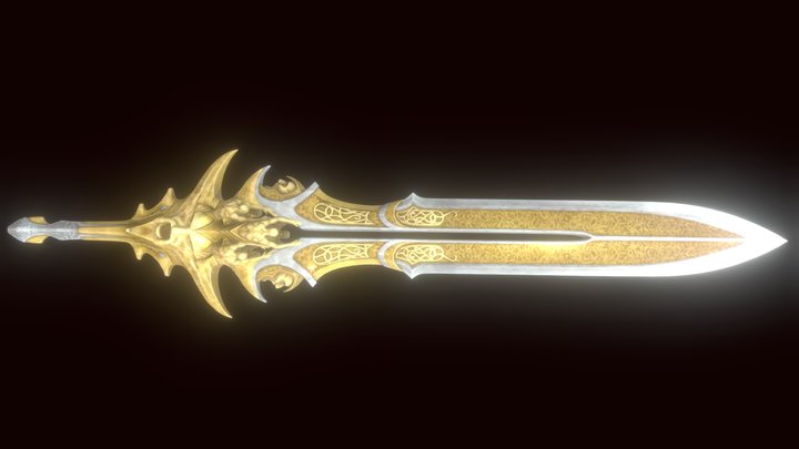 The Blade of Olympus 3D Model
