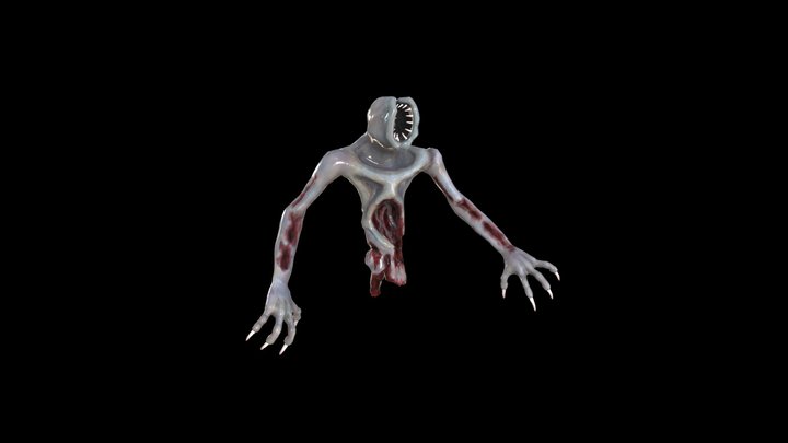 Creature Zombie Y 3D Model