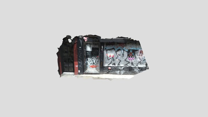Graffiti Store 3D Model