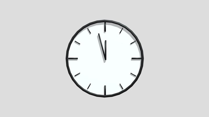 Clock (Low Poly)