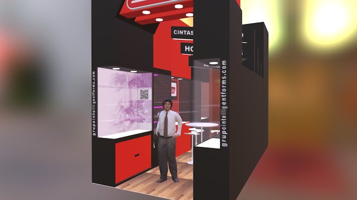 EXPOPACK Propuesta Computer Forms 3D Model