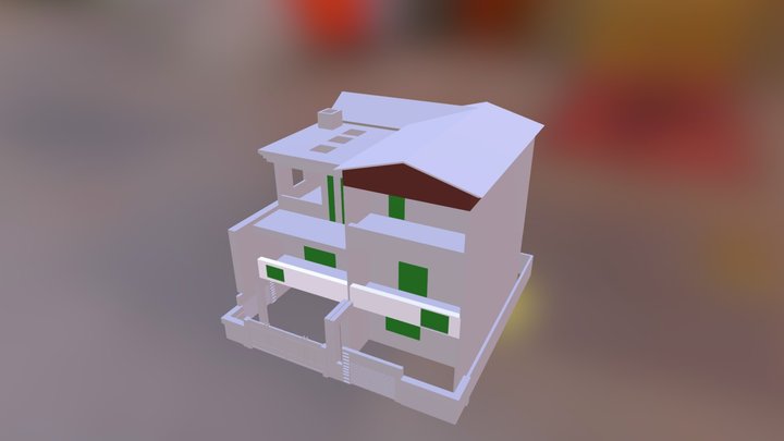 Export House from Maya 3D Model