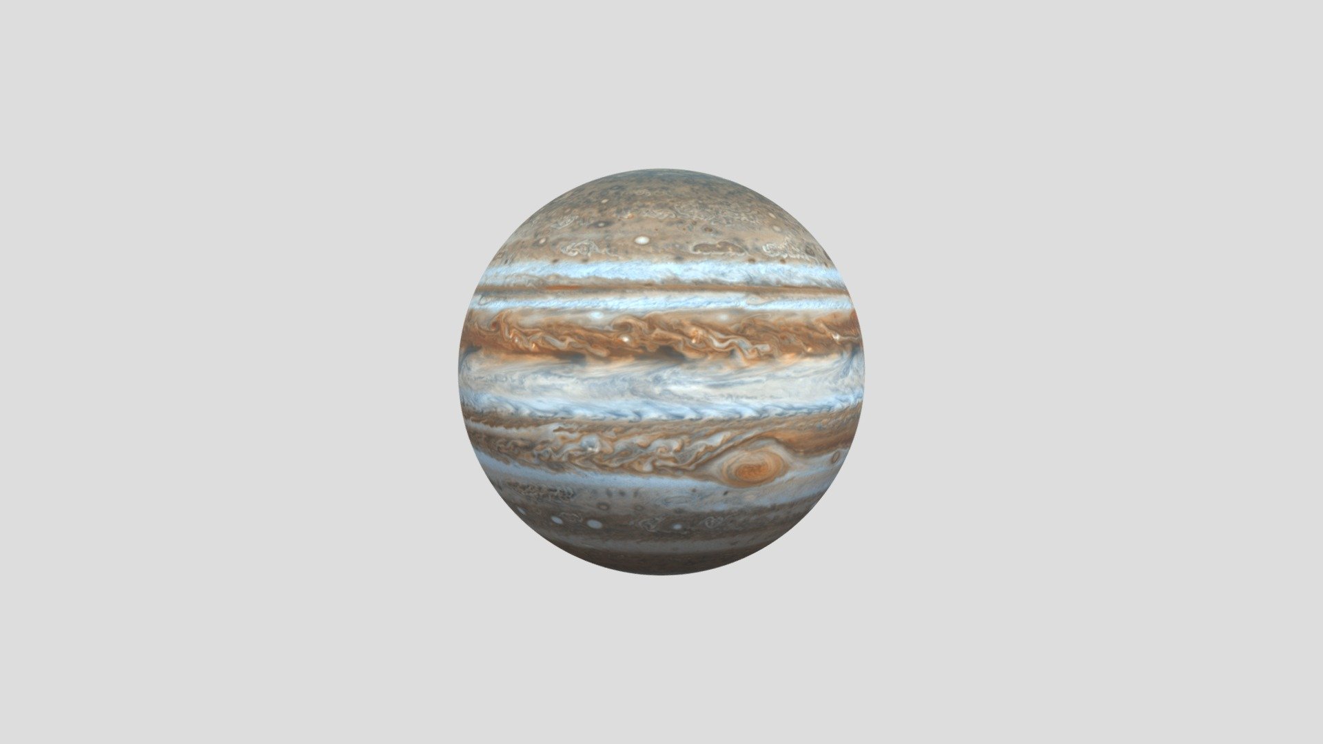 Jupiter - 3D model by azkianurul23 [ed445c2] - Sketchfab