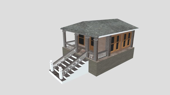 lowpoly house 3D Model