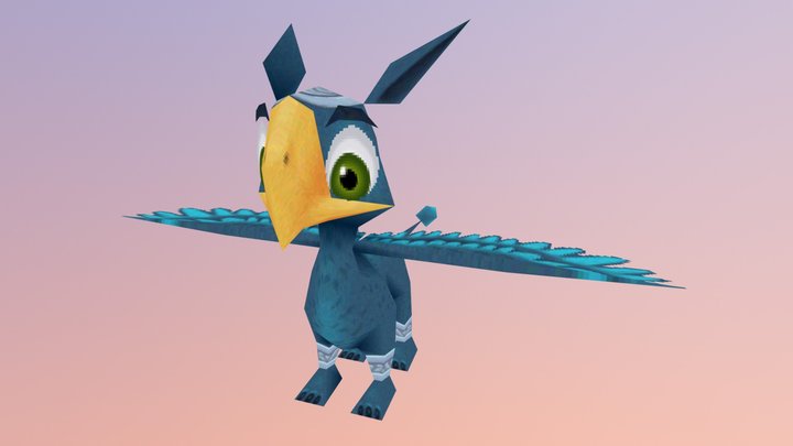 Sonic Boom - PSX style 3D Model