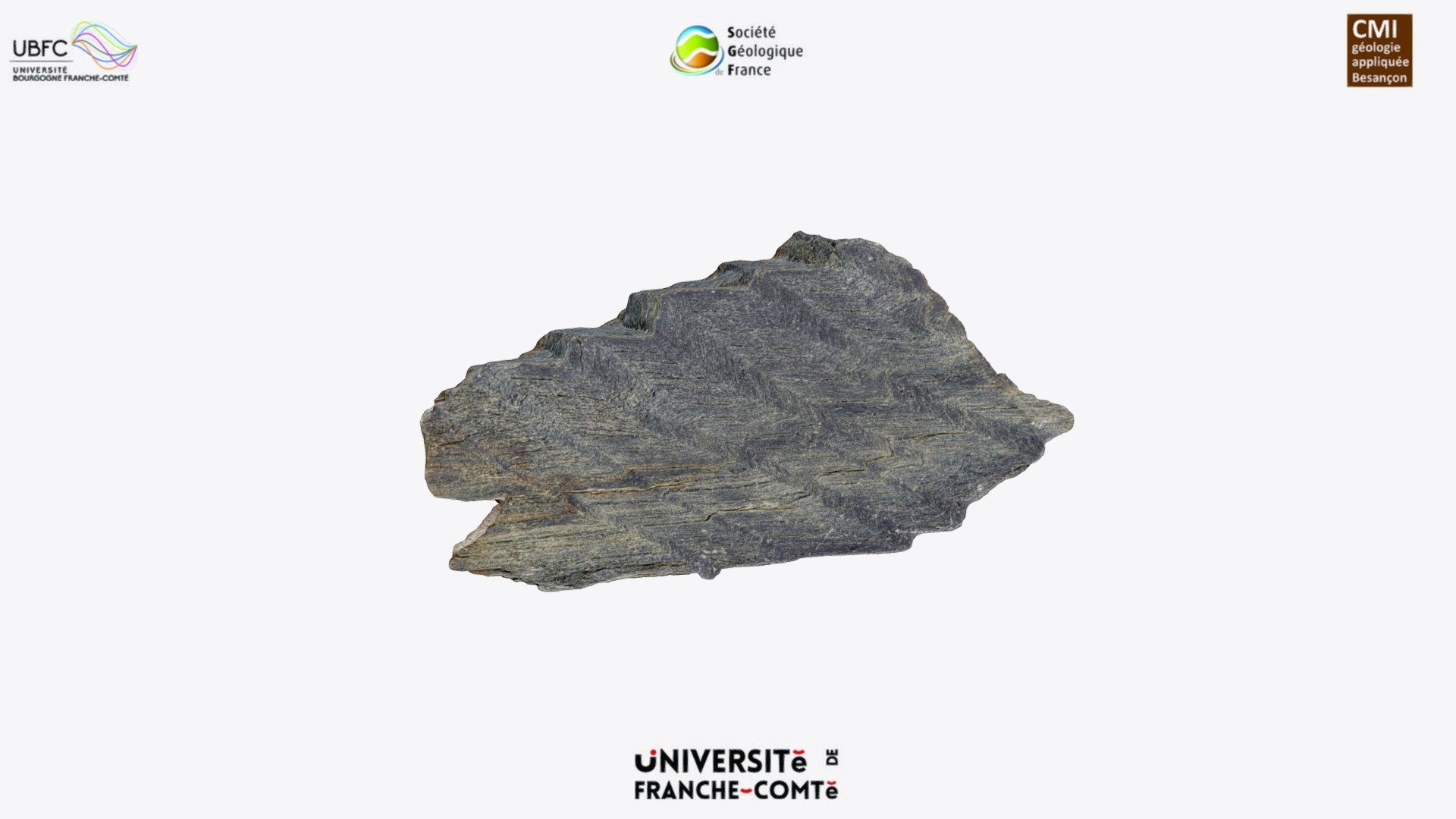 Crenulation in ultramafic rock