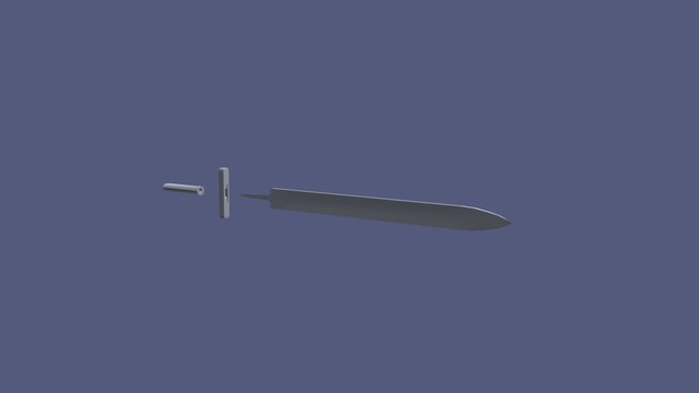 Sword Construction 3D Model