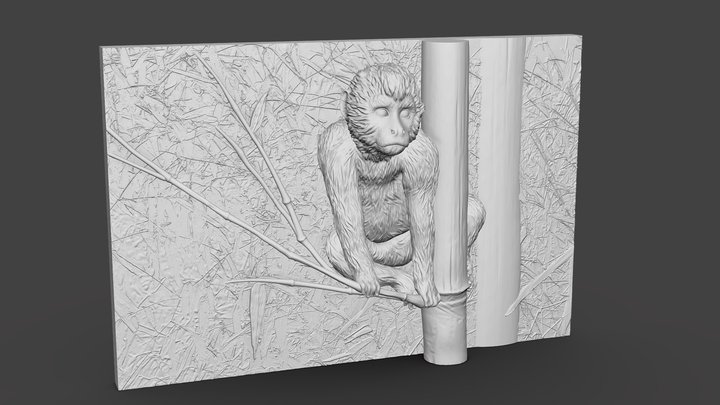 Monkey - Prototype 3D Model