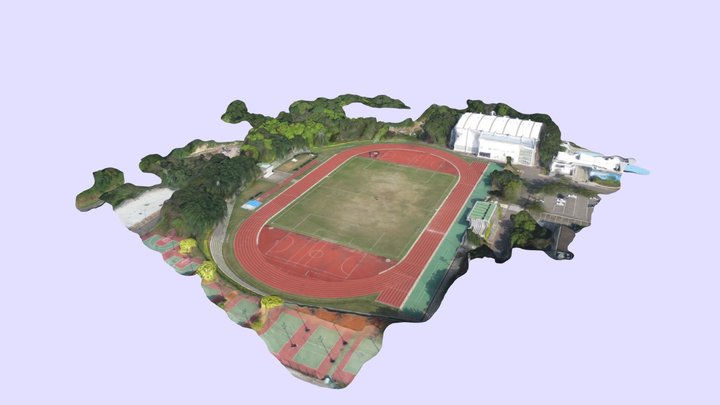 NCTU Sports Field, Hsinchu 3D Model