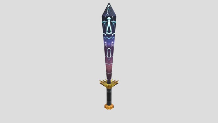 Thunder Sword 3D Model