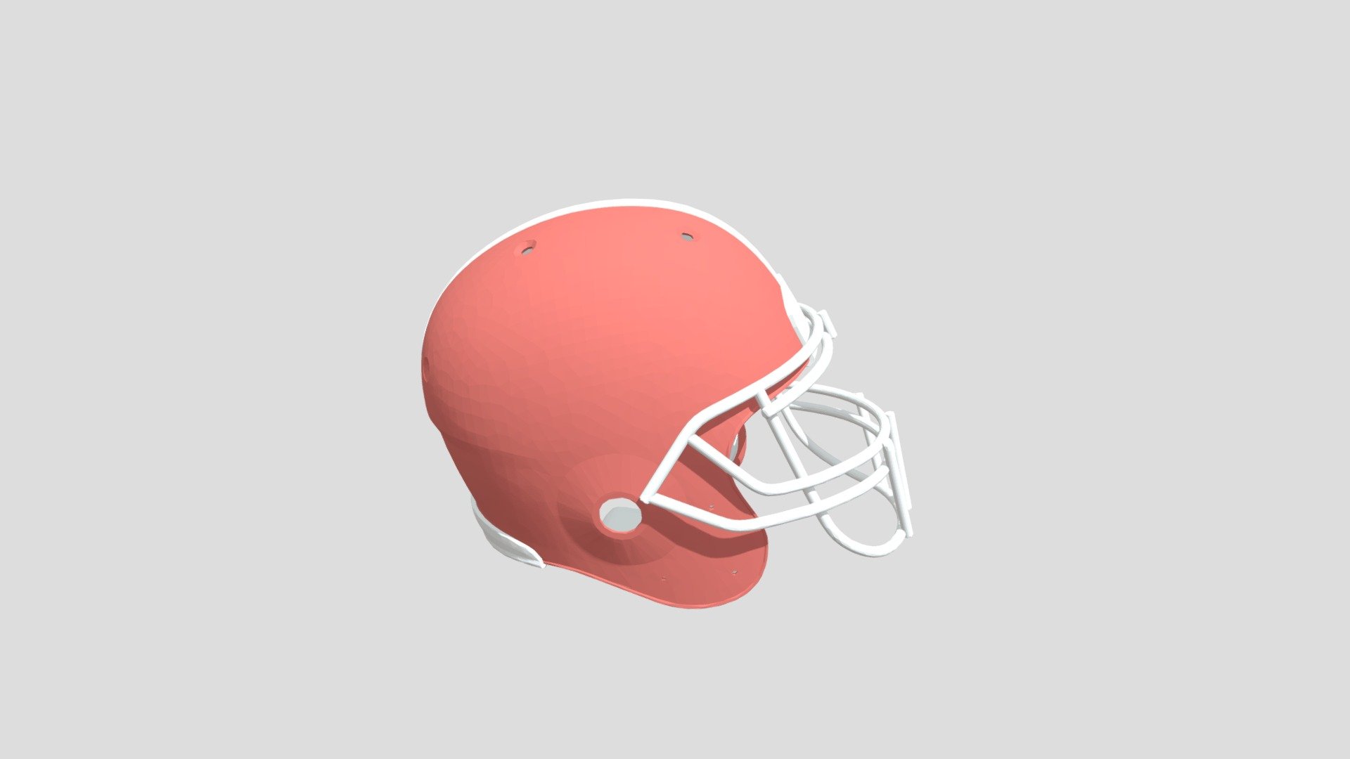 Football helmet from Poly by Google