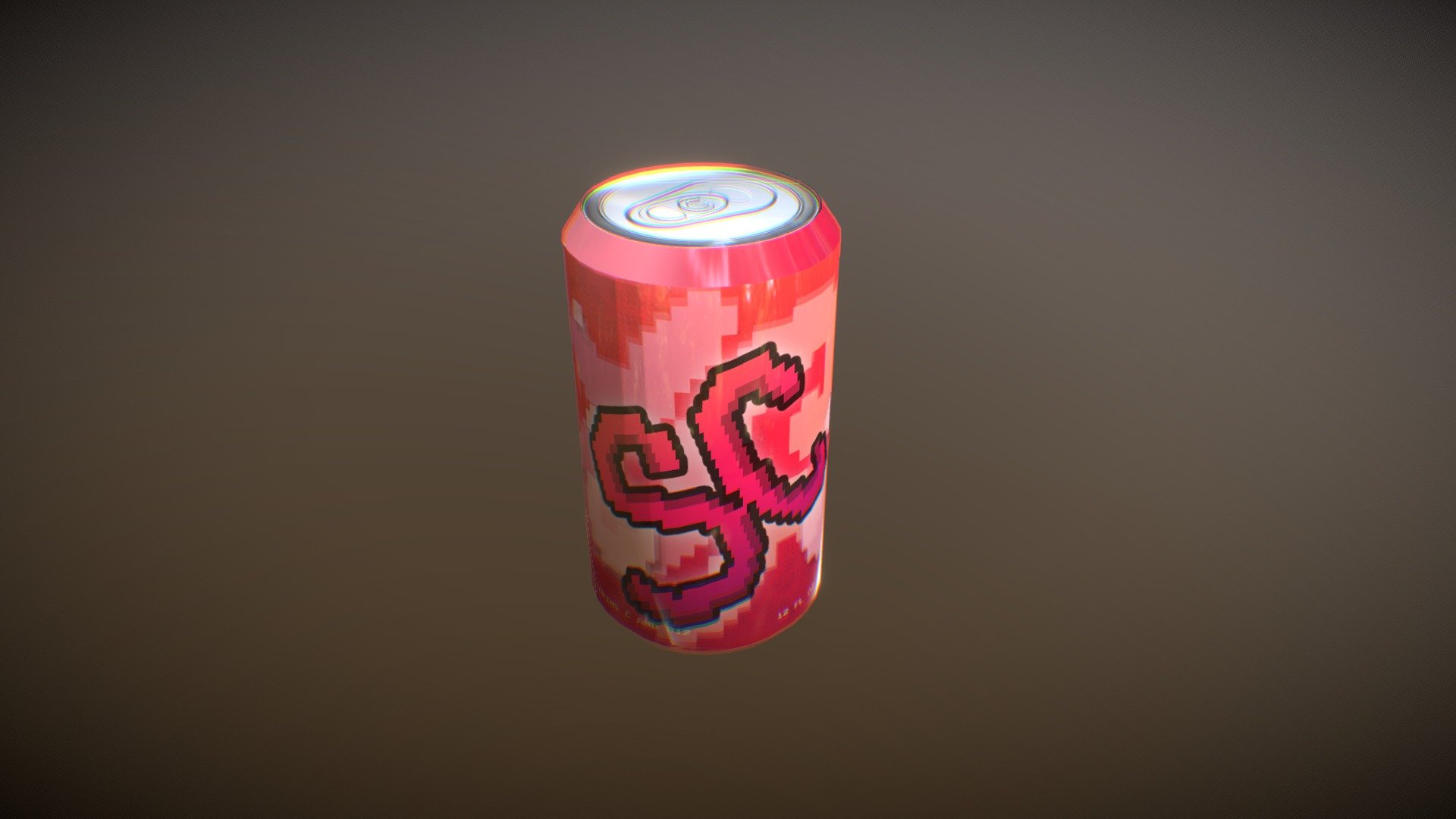 Low Poly Soda - 3D model by sofawitch [ed48a9b] - Sketchfab