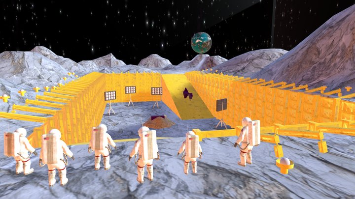 2001: A Space Odyssey - Una Odisea en el Espacio 3D Model