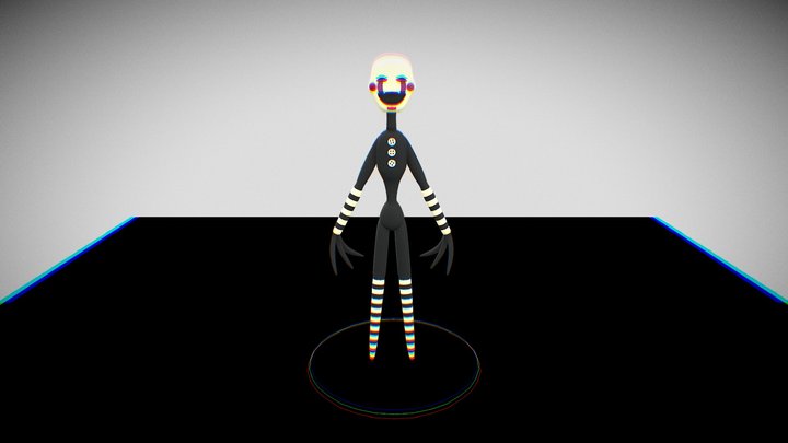 fnaf-2-the-puppet 3D Model