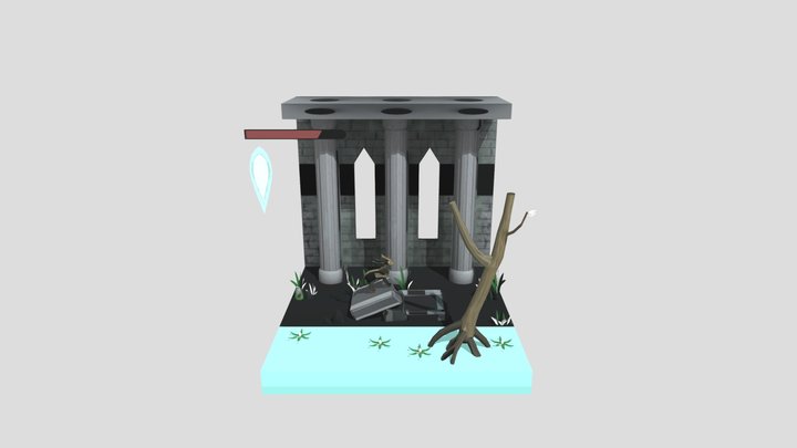 Selk Scene Full 3D Model