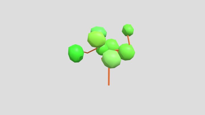 low poly tree 3D Model