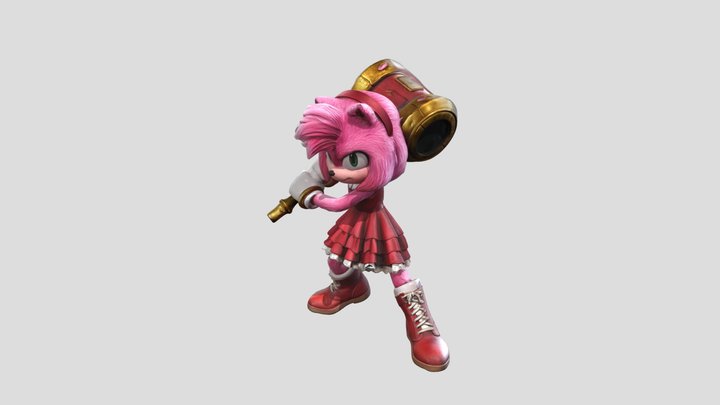 Amy Rose Sonic 4