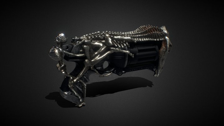 Nerfgun - Necromancer 3D Model