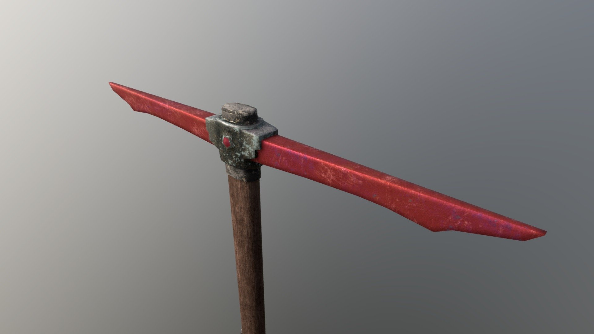 Pickaxe Ruby Buy Royalty Free 3d Model By Arigasoft Ed5019d Sketchfab Store 