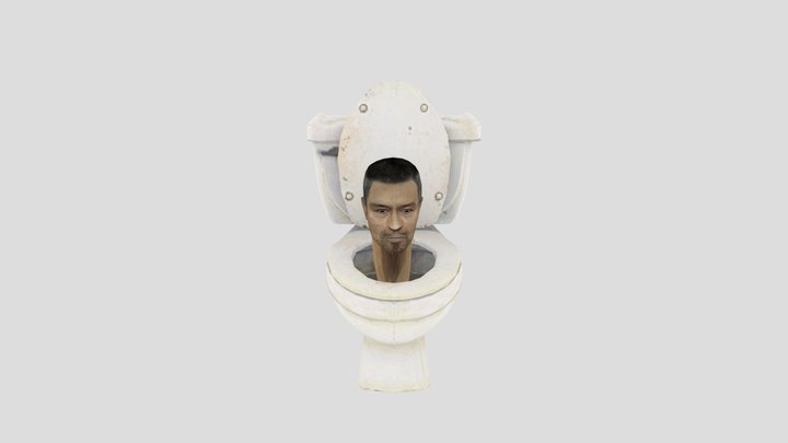 male 06 toilet 3D Model