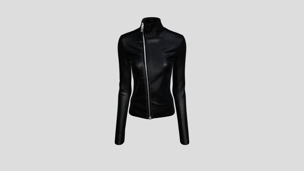 Leather Jacket rickowens Lowpoly game ready