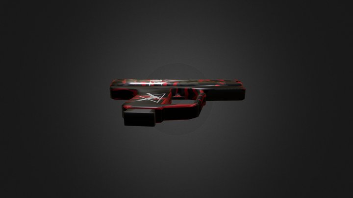 Pistola V2 3D Model