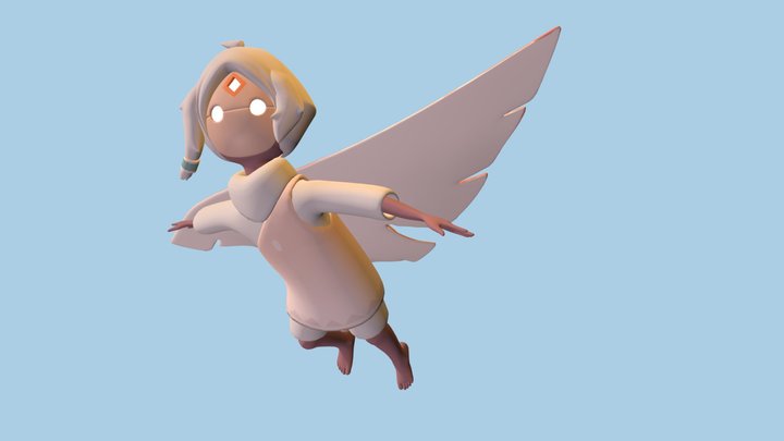 Child-Sky children of the light 3D Model