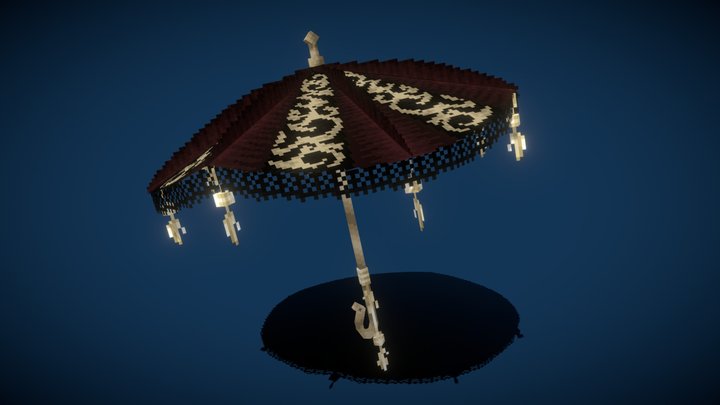 Зонт 3D Model