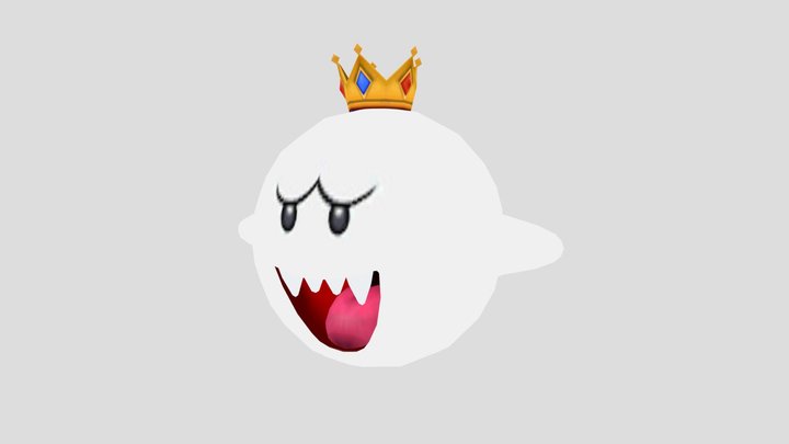 Mario Party 8 - King Boo – Modello 3D gratuito STL