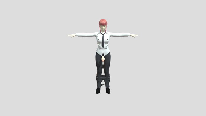 Makima Nsfj Femboy 3D Model