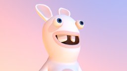 Rabbid - Download Free 3D model by DANIEL 2 ...