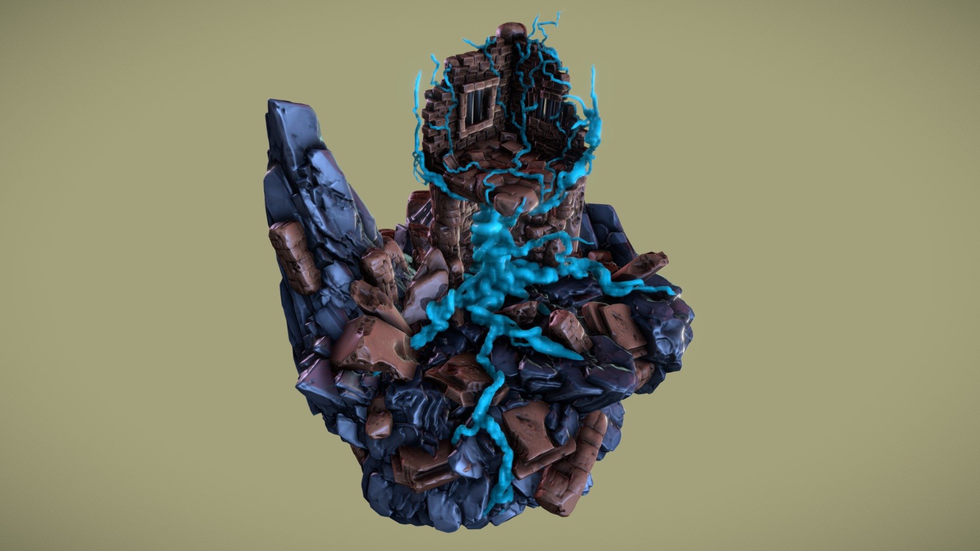 Ruins - Quick Medium model