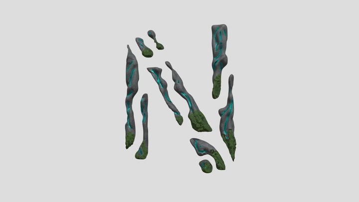 Runic N 3D Model