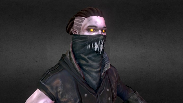 Edge (Dreamlords Character) 3D Model