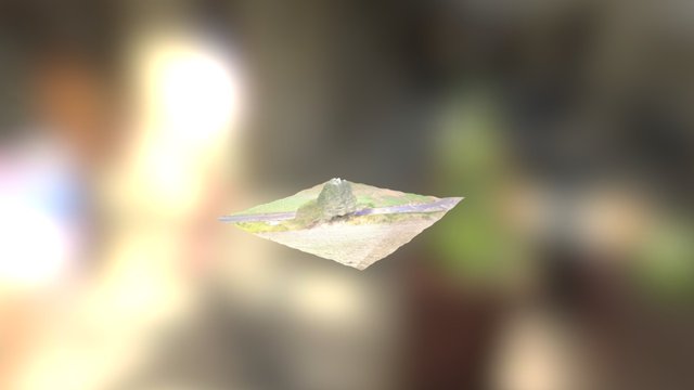 Der Busch im Feld-Versuch 1 3D Model