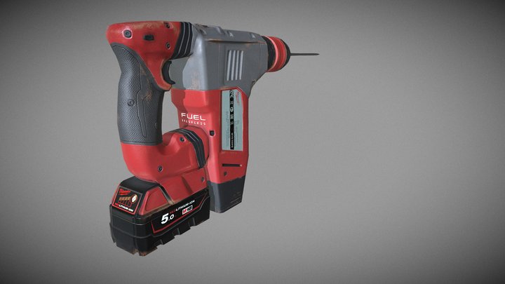 Milwaukee M18 CHPX-502c 3D Model