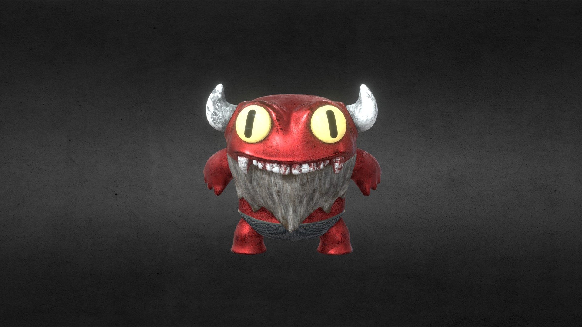 Diablito feliz