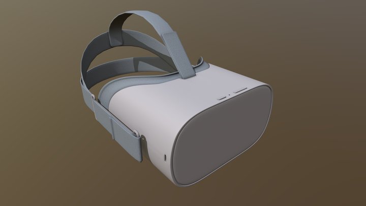 Oculus Go 3D Model
