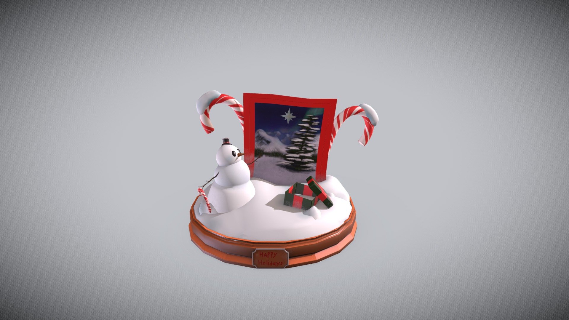 Holiday Christmas card
