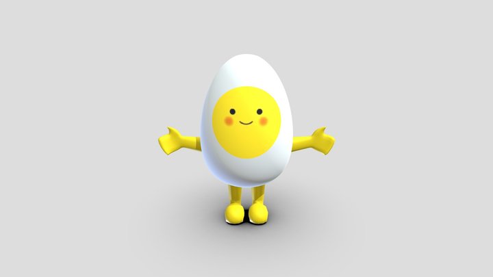 Eggboy 3D Model