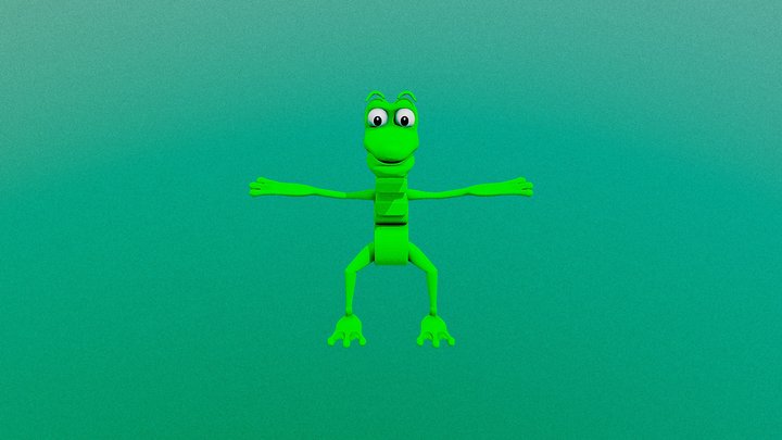 FROG 3D Model