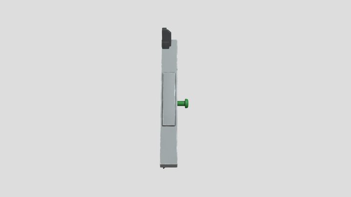 Poppy Playtime Electrical Green Hand Pannel 3D Model