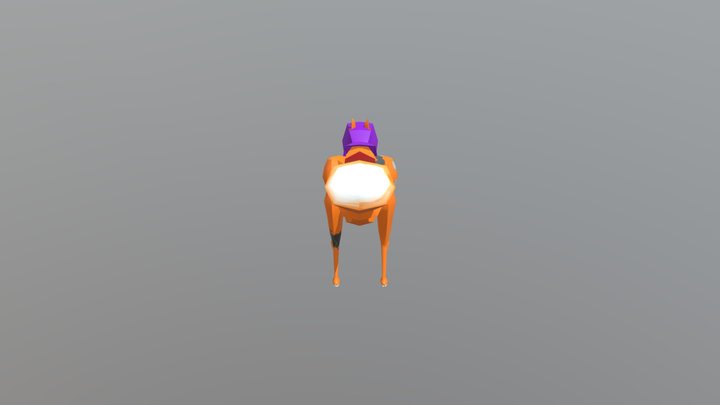 Fox Mount 3D Model